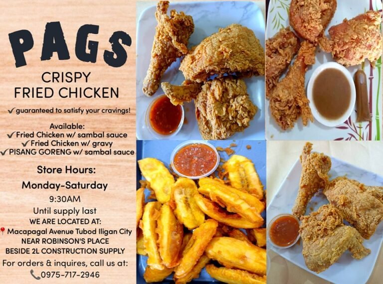 Pags Crispy Fried Chicken Is Now Open To Serve You Promote Iligan