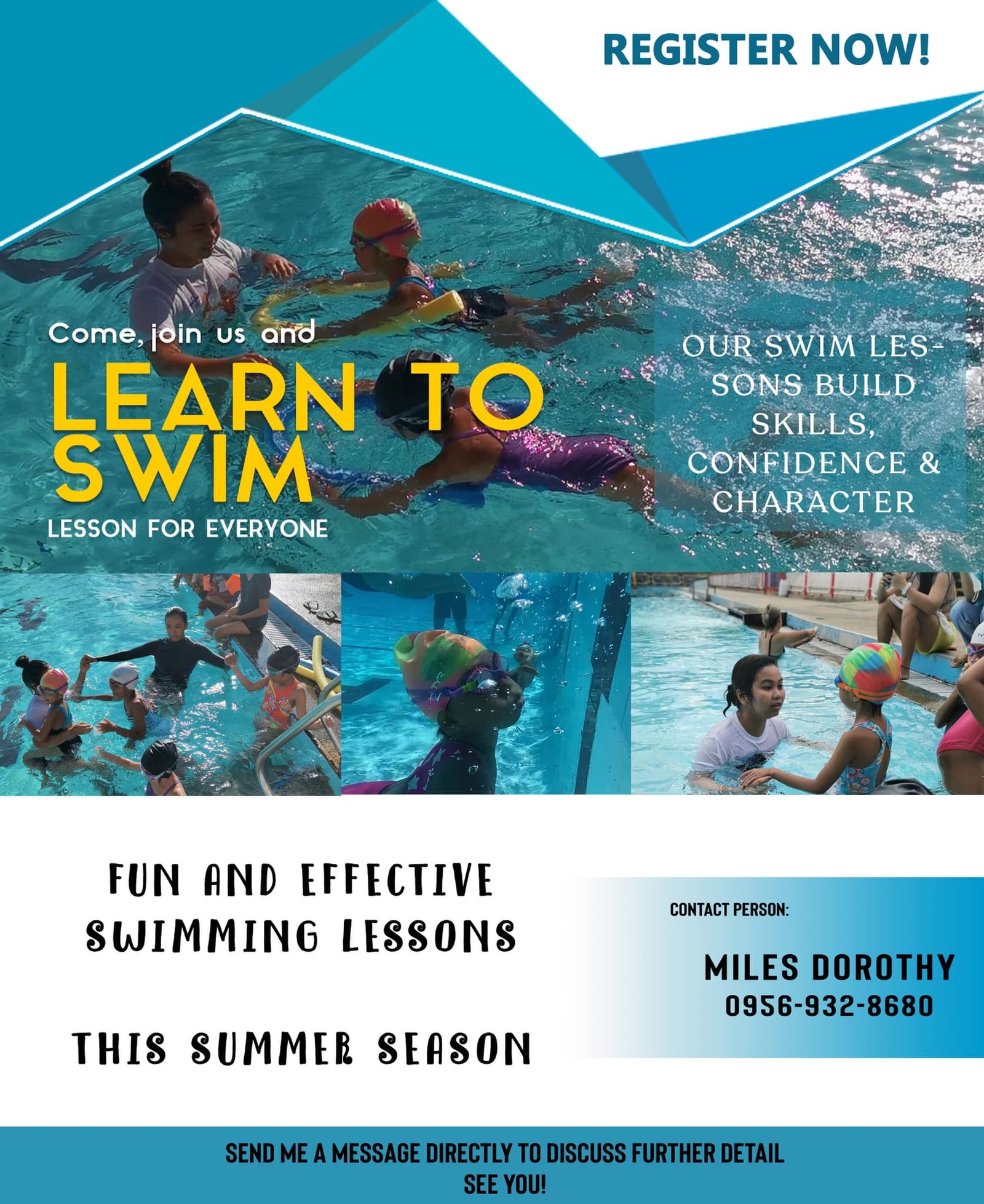 Dela Mar Pool Swimming Lessons