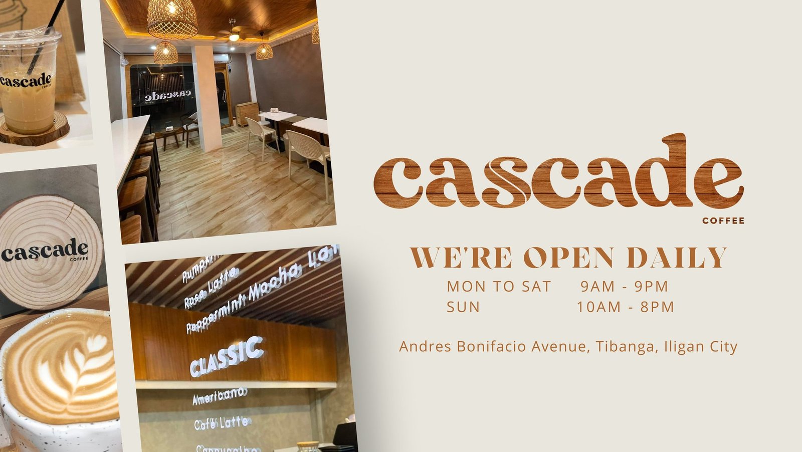 Cascade Coffee – Tibanga, Iligan
