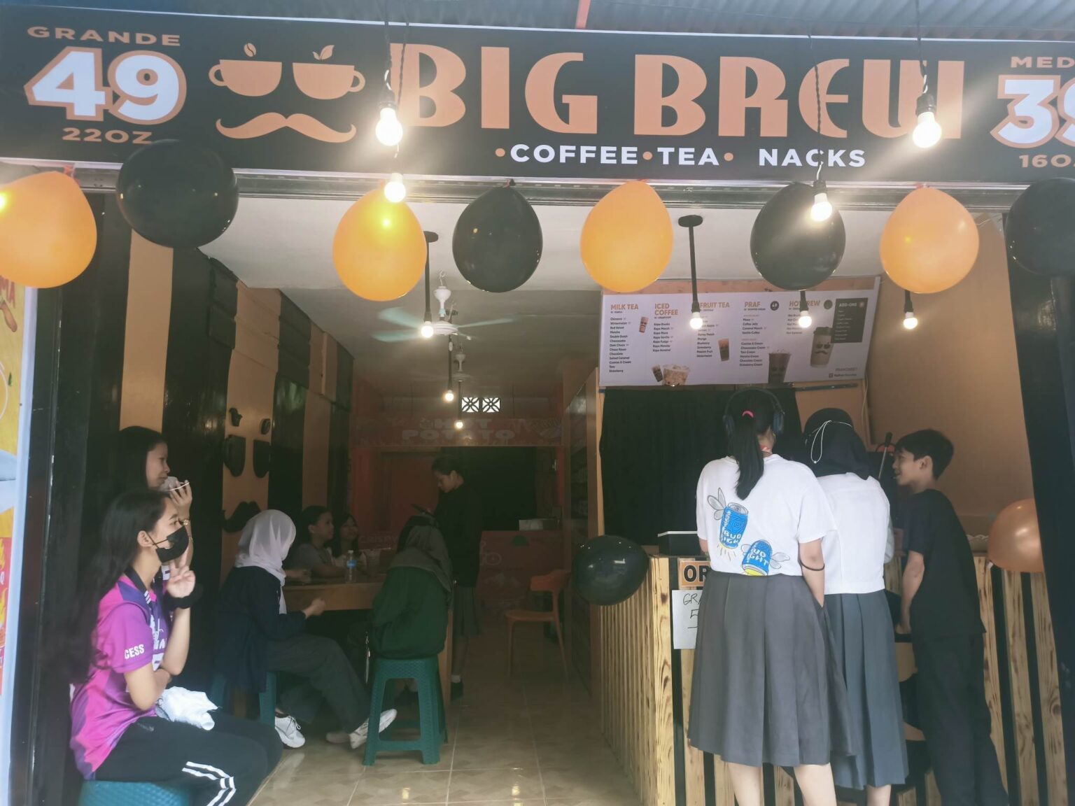 BigBrew Coffee, Tea, and Snacks at Affordable Prices Promote Iligan